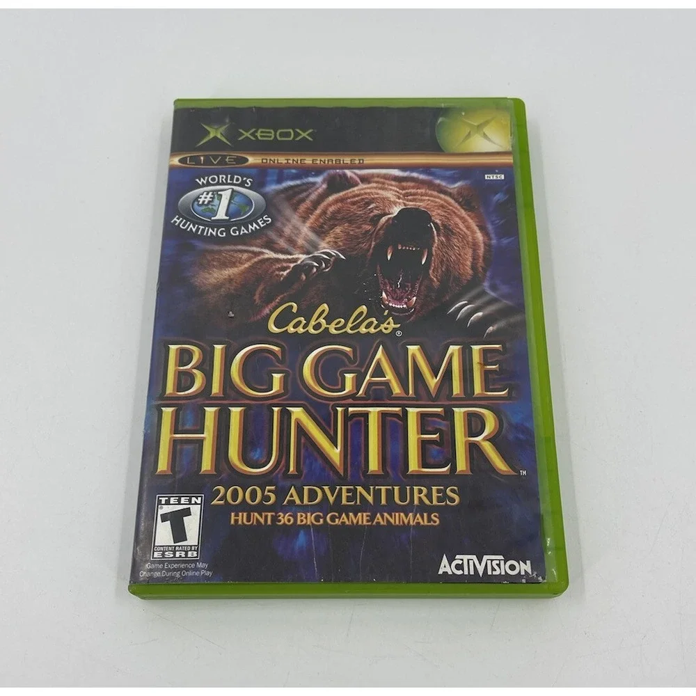 Cabela's Big Game Hunter: 2005 Adventures - Original Xbox Game -‎